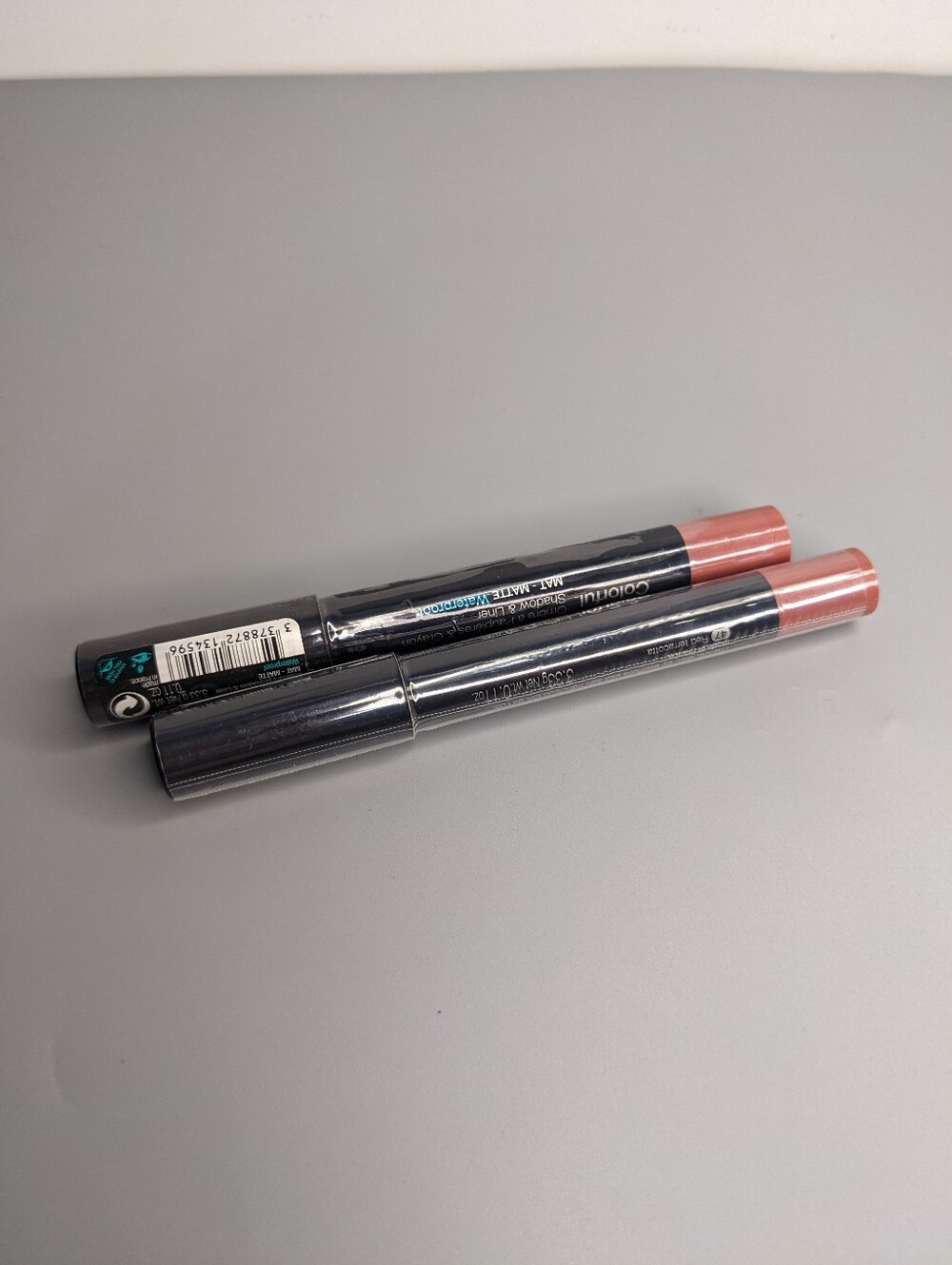 Sephora Eye Shadow & Liner Red Terracotta #47 Waterproof Mat Sealed 2 Pack New